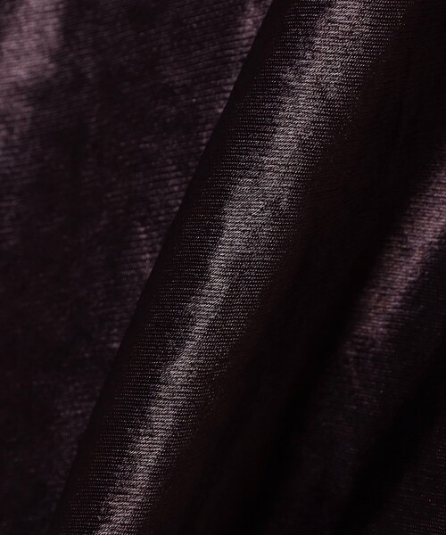 Demi-Luxe BEAMS（デミルクス ビームス）の「BEAMS SALON / グロッシー サテン ブラウス【セレモニー・オケージョン】（シャツ/ブラウス・レディース・ベージュ/ダークブラウン・ONE SIZE）」の15枚目の写真