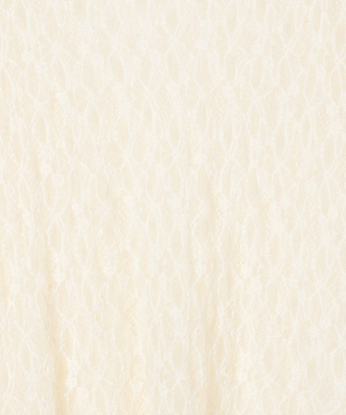 BAYFLOW(ベイフロー)の「カットレースロングスリーブ(Tシャツ/カットソー・レディース・ブラック/オフホワイト・FREE)」の9枚目の写真