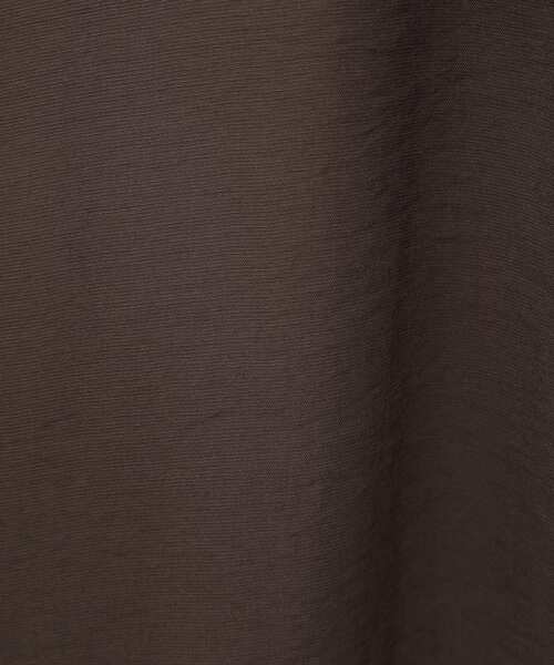 YECCA VECCA（イェッカヴェッカ）の「ハーフスリーブライトジャケット（テーラードジャケット・レディース・ブラック/ブラウン・FREE）」の5枚目の写真