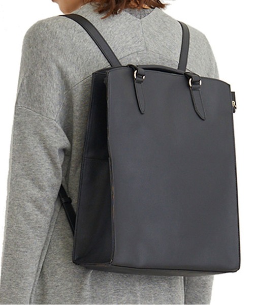 ROOTOTE（ルートート）の「LT.セオルー.ビジィｰC（バックパック/リュック・レディース・ブラック系その他/ブラウン/ブラック・FREE）」の4枚目の写真