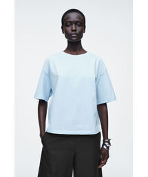 コントラストパネルTシャツ