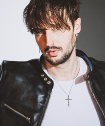 NO ID. | 【NO ID.】Dot Cross Necklace / ドット クロス ネックレス(ネックレス)