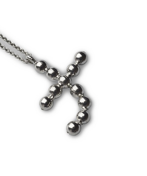 NO ID.（ノーアイディ）の「【NO ID.】Dot Cross Necklace / ドット クロス ネックレス（ネックレス・メンズ・シルバー・ONE SIZE）」の22枚目の写真