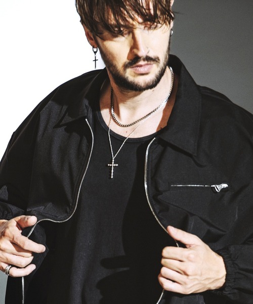 NO ID.（ノーアイディ）の「【NO ID.】Dot Cross Necklace / ドット クロス ネックレス（ネックレス・メンズ・シルバー・ONE SIZE）」の6枚目の写真