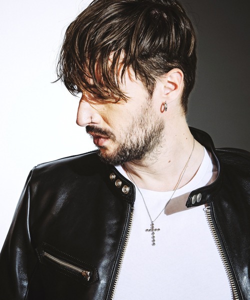 NO ID.（ノーアイディ）の「【NO ID.】Dot Cross Necklace / ドット クロス ネックレス（ネックレス・メンズ・シルバー・ONE SIZE）」の9枚目の写真