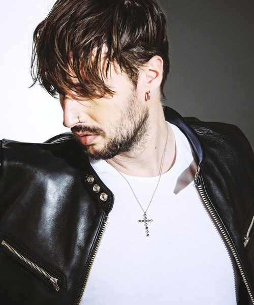 NO ID.（ノーアイディ）の「【NO ID.】Dot Cross Necklace / ドット クロス ネックレス（ネックレス・メンズ・シルバー・ONE SIZE）」の11枚目の写真