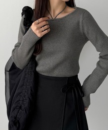 タイムセール【新品】crewré グレー 長袖ニットセーター ニットセーター - パールグレー | ZARA Japan / 日本