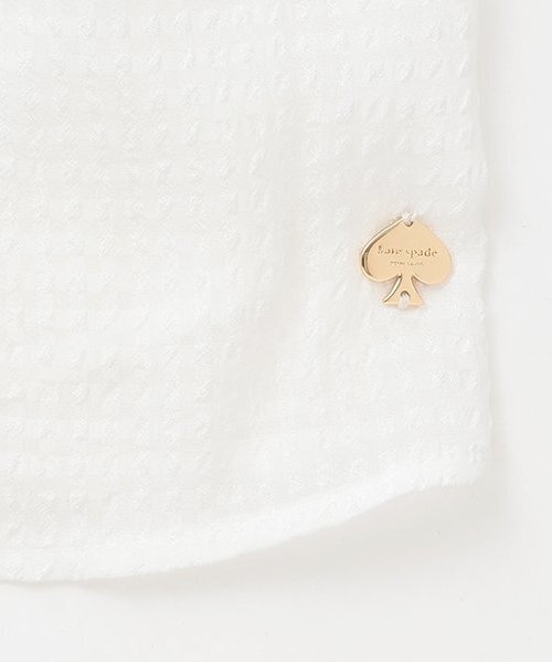 kate spade ホワイト長袖シャツ 120 ブラウス　フリル kate spade ホワイト長袖シャツ 120 ブラウス フリル