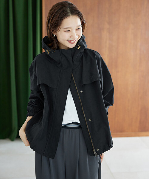 KELTY（ケルティ）の「《追加2》KELTY/ケルティ SLOBE別注 ザパタジャケット（マウンテンパーカー・レディース・ブラック/ベージュ系その他・FREE）」の3枚目の写真