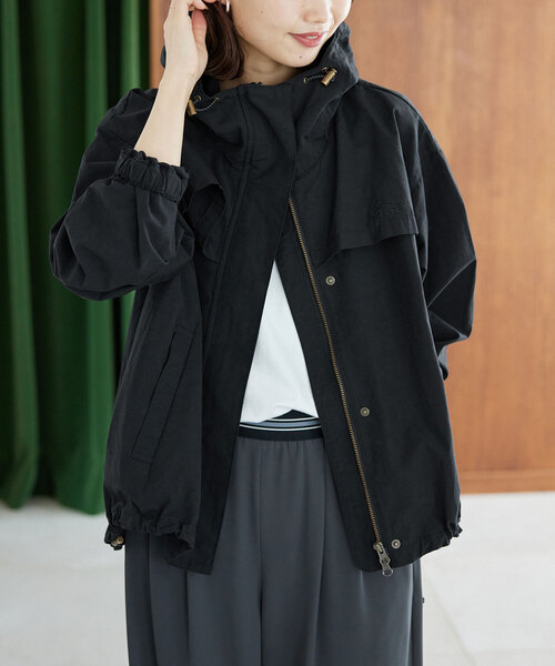 KELTY（ケルティ）の「《追加2》KELTY/ケルティ SLOBE別注 ザパタジャケット（マウンテンパーカー・レディース・ブラック/ベージュ系その他・FREE）」の6枚目の写真