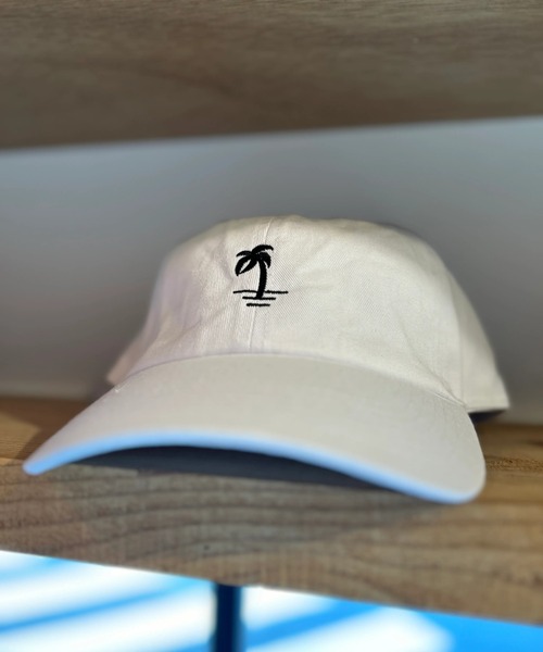 URBAN ISLAND SOCIETY(アーバンアイランドソサエティ)の「【URBAN ISLAND SOCIETY/アーバンアイランドソサエティ】UIS PALM CAP/パームツリーキャップ(キャップ・メンズ・ライトブルー/ベージュ/インディゴブルー/ホワイト・FREE)」の10枚目の写真