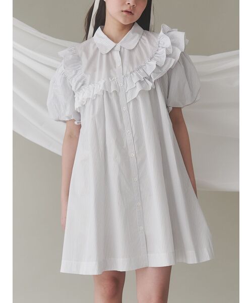 【2025】三越のお歳暮・冬ギフト セール】stripe frillfrill ワンピース（ワンピース）｜merry ワンピース