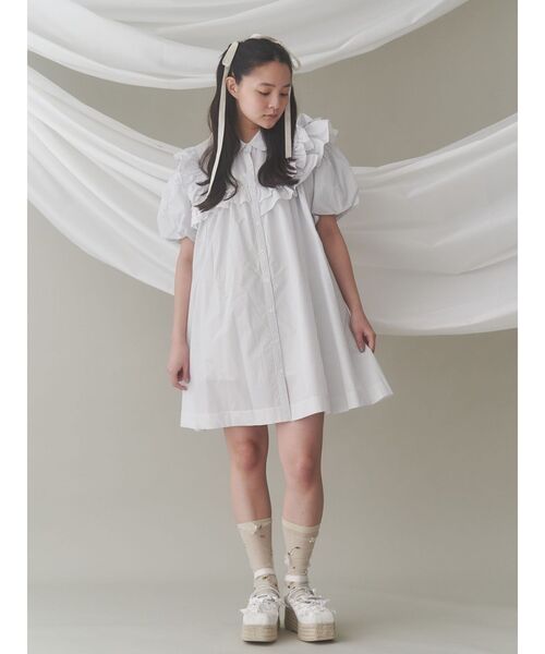 セール】stripe frillfrill ワンピース（ワンピース）｜merry