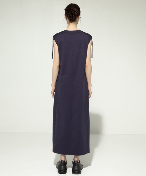 セール】【CINOH/チノ】《STUDIOUS別注》SIDE LINE DRESS/サイド