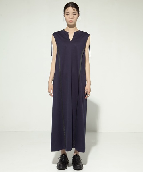 CINOH/チノ】《STUDIOUS別注》SIDE LINE DRESS/サイドライン