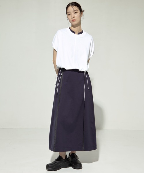 セール】【CINOH/チノ】《STUDIOUS別注》SIDE LINE DRESS/サイド