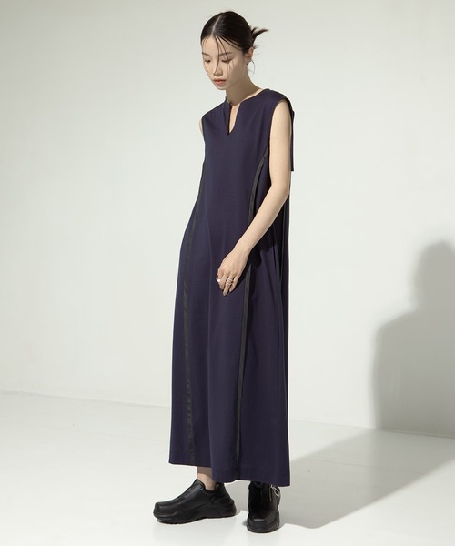 CINOH/チノ】《STUDIOUS別注》SIDE LINE DRESS/サイドライン