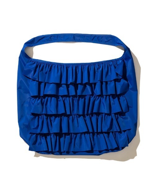 NON TOKYO（ノントーキョー）の「NON TOKYO FRILL SHOULDER BAG（ノントーキョー フリル ショルダーバッグ）（ショルダーバッグ・レディース・ブラック/ブルー/ピンク・ONE SIZE）」の3枚目の写真