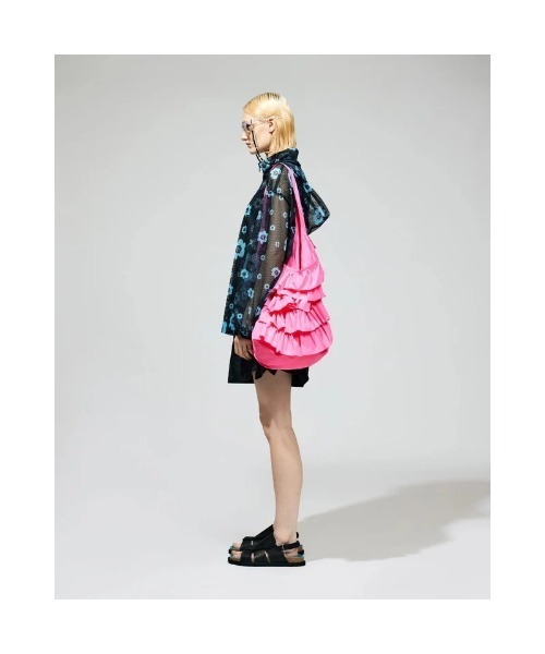 NON TOKYO（ノントーキョー）の「NON TOKYO FRILL SHOULDER BAG（ノントーキョー フリル ショルダーバッグ）（ショルダーバッグ・レディース・ブラック/ブルー/ピンク・ONE SIZE）」の18枚目の写真