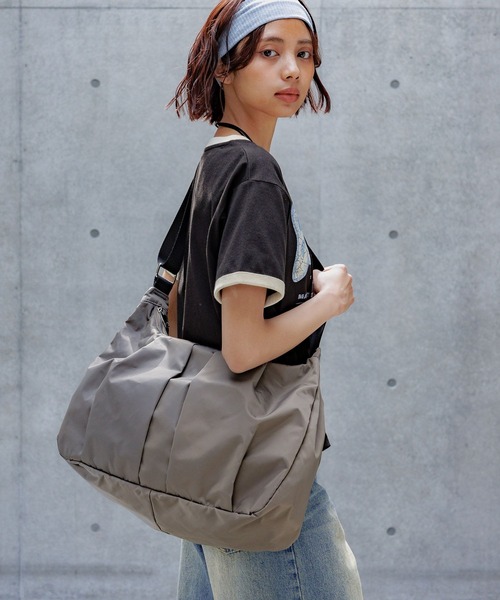 truongty69ページ ダック ショルダーバッグ ショルダーバッグ B5サイズ対応 レディース 肩掛け 帆布 ダック