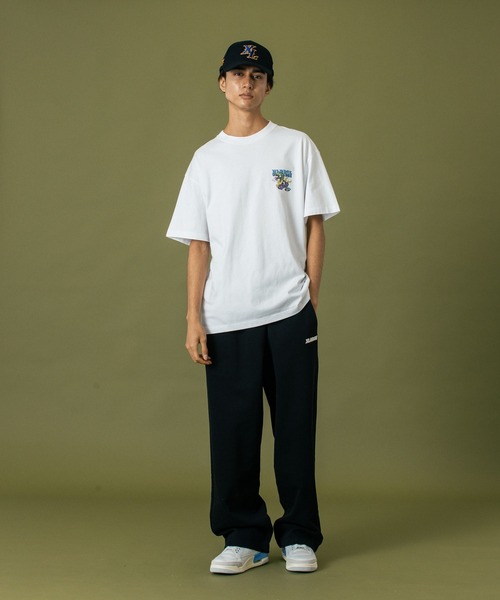 XLARGE（エクストララージ）の「SLANTED OG SWEAT PANTS（スウェットパンツ・メンズ・アッシュ/オリーブ/ブラック/ベージュ・S/M/L/XL）」の20枚目の写真