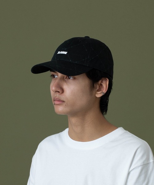 XLARGE(エクストララージ)の「BARBED WIRE CAP(キャップ・メンズ・ブラック/ベージュ・ONE SIZE)」の4枚目の写真
