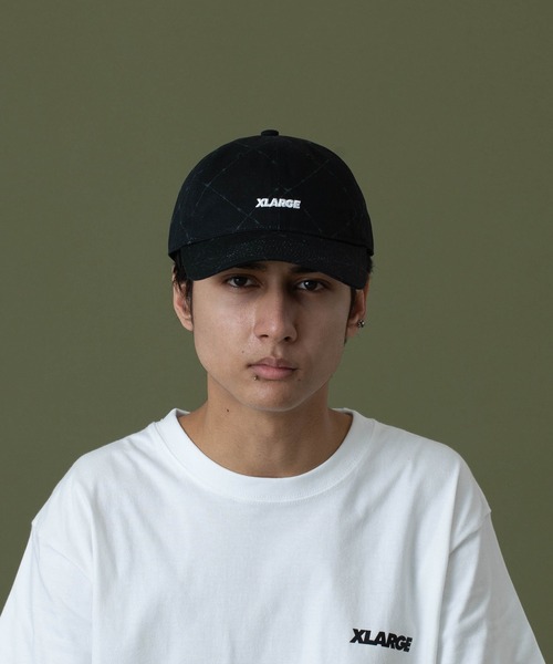 XLARGE(エクストララージ)の「BARBED WIRE CAP(キャップ・メンズ・ブラック/ベージュ・ONE SIZE)」の5枚目の写真