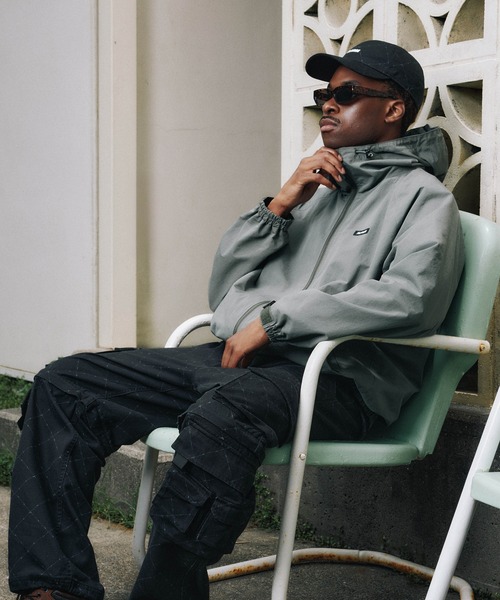 XLARGE(エクストララージ)の「BARBED WIRE CAP(キャップ・メンズ・ブラック/ベージュ・ONE SIZE)」の9枚目の写真