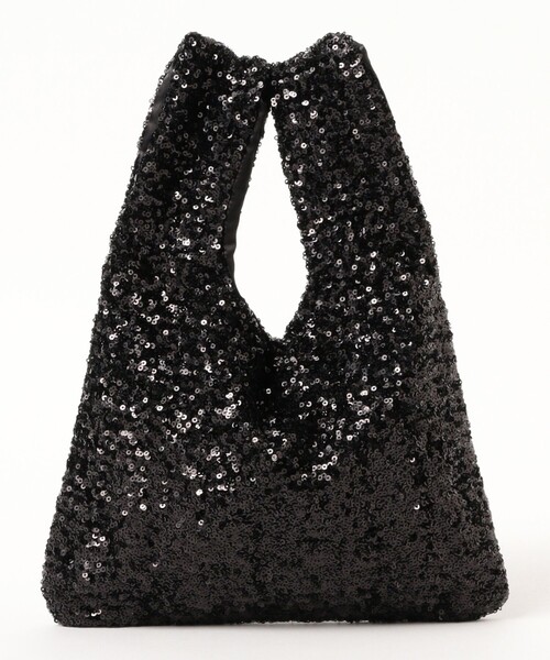 Ray BEAMS（レイビームス）の「スパンコール バッグ（トートバッグ・レディース・ブラック/ホワイト/ピンク/ブラウン・ONE SIZE）」の8枚目の写真