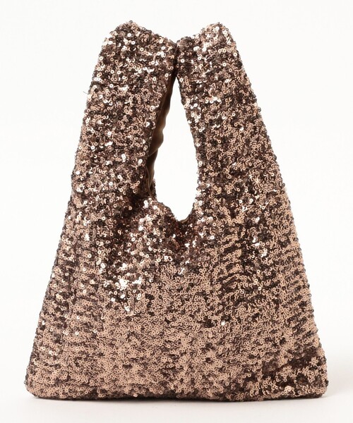 Ray BEAMS（レイビームス）の「スパンコール バッグ（トートバッグ・レディース・ブラック/ホワイト/ピンク/ブラウン・ONE SIZE）」の11枚目の写真