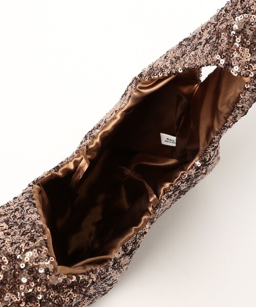 Ray BEAMS（レイビームス）の「スパンコール バッグ（トートバッグ・レディース・ブラック/ホワイト/ピンク/ブラウン・ONE SIZE）」の12枚目の写真