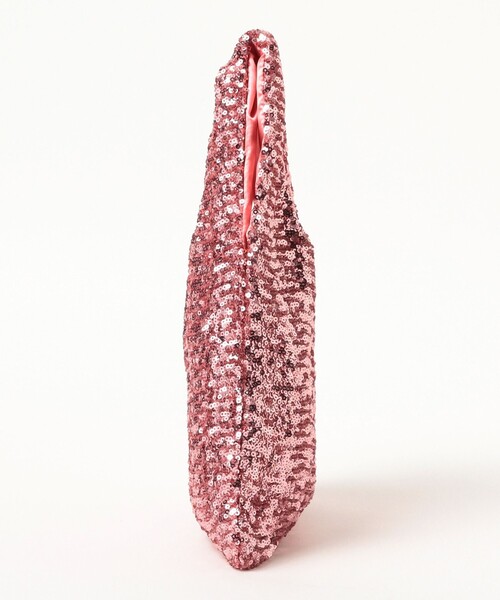 Ray BEAMS（レイビームス）の「スパンコール バッグ（トートバッグ・レディース・ブラック/ホワイト/ピンク/ブラウン・ONE SIZE）」の14枚目の写真