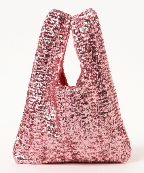 Ray BEAMS（レイビームス）の「スパンコール バッグ（トートバッグ・レディース・ブラック/ホワイト/ピンク/ブラウン・ONE SIZE）」の15枚目の写真