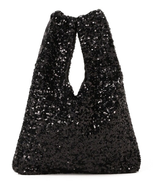 Ray BEAMS（レイビームス）の「スパンコール バッグ（トートバッグ・レディース・ブラック/ホワイト/ピンク/ブラウン・ONE SIZE）」の20枚目の写真