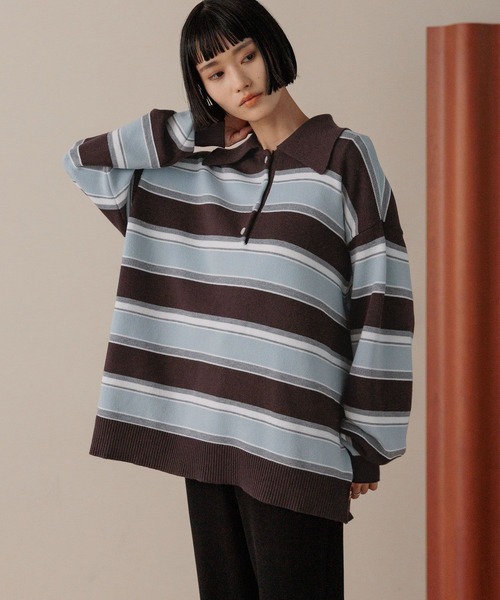 トップス mdk チョーカーデザインニットトップス[品番：MKSW0061911]｜RESEXXY