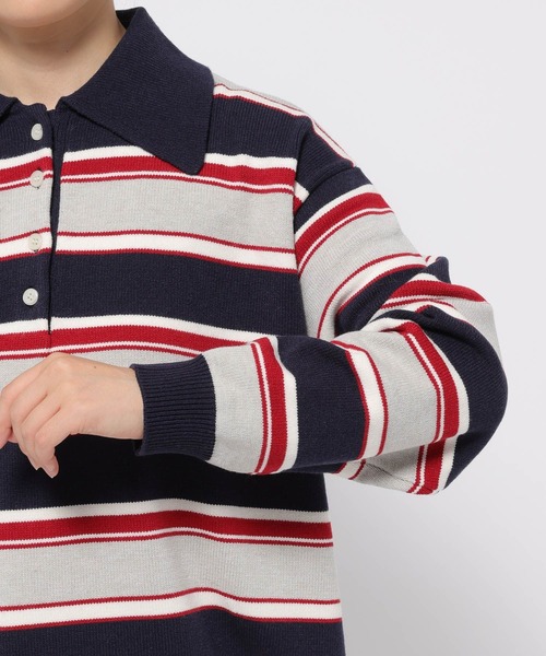 ラガーニットプルオーバーLS 581147（ニット/セーター