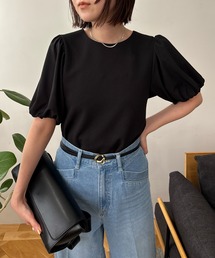 VIS（ビス）の「【WEB限定】ドッキング袖ボリュームカットソー（Tシャツ/カットソー）」