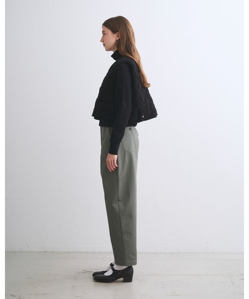 Traditional Weatherwear(トラディショナルウェザーウェア)の「UNIONSLACKS 303(スラックス・レディース・ブラック/ブラウン系その他/ネイビー・XS/S)」の5枚目の写真
