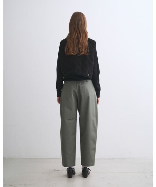 Traditional Weatherwear(トラディショナルウェザーウェア)の「UNIONSLACKS 303(スラックス・レディース・ブラック/ブラウン系その他/ネイビー・XS/S)」の6枚目の写真