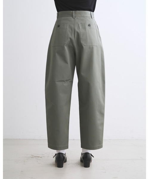 Traditional Weatherwear(トラディショナルウェザーウェア)の「UNIONSLACKS 303(スラックス・レディース・ブラック/ブラウン系その他/ネイビー・XS/S)」の8枚目の写真