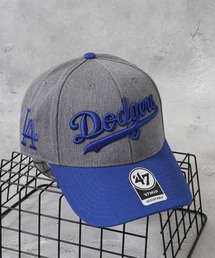 '47（フォーティーセブン）の「MLB公認 ’47BRAND MVP BBCAP LA NY チームロゴ刺繍 ツートーンカラーベースボールキャップ（キャップ）」