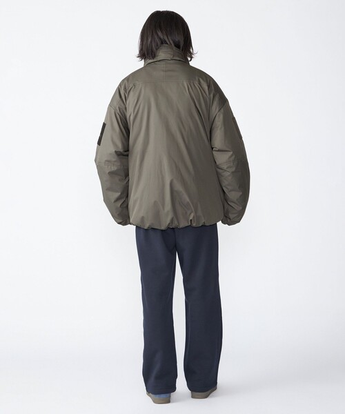 WILD THINGS（ワイルドシングス）の「【SHIPS別注】WILDTHINGS×TAION:  ショート モンスター パーカ（ダウンジャケット/コート・メンズ・ブラック/ダークグレー・SMALL/MEDIUM/LARGE/X-LARGE）」の9枚目の写真