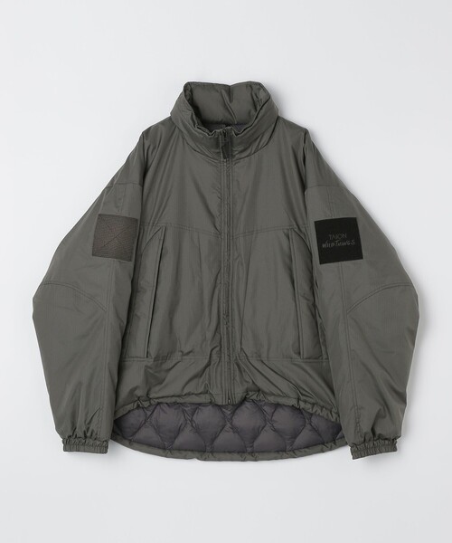 WILD THINGS（ワイルドシングス）の「【SHIPS別注】WILDTHINGS×TAION:  ショート モンスター パーカ（ダウンジャケット/コート・メンズ・ブラック/ダークグレー・SMALL/MEDIUM/LARGE/X-LARGE）」の4枚目の写真