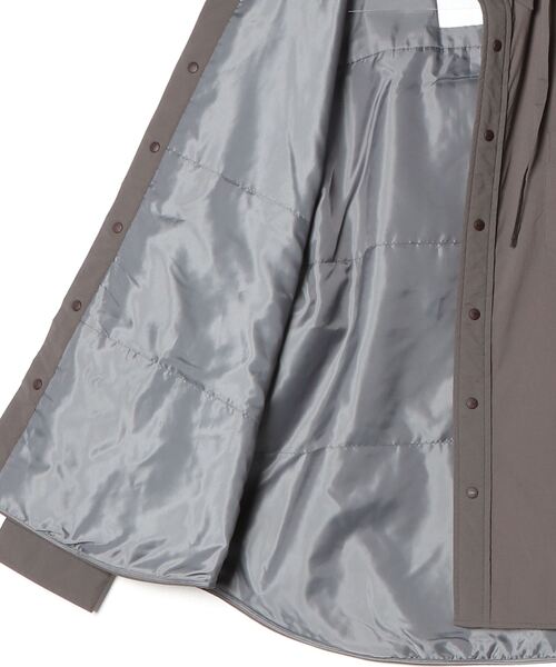 GYMPHLEX（ジムフレックス）の「Gymphlex/ジムフレックス　ボタンダウンフーデッドロングスリーブシャツ　B.D. HOODED LONG SLEEVE SHIRT　GY-B0412 DNT（その他アウター・レディース・チャコールグレー/クリーム・14）」の11枚目の写真