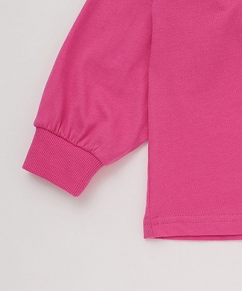 X-girl Stages(エックスガールステージス)の「ミルズロゴバックプリント長袖Tシャツ(Tシャツ/カットソー・キッズ・ホワイト/スモークピンク/ブラック・140cm/130cm/80cm/110cm/90cm/100cm/120cm)」の16枚目の写真