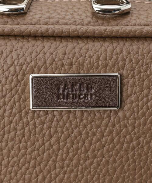 TAKEO KIKUCHI(タケオキクチ)の「マイクロファイバークロスボディバッグ(ボディバッグ/ウエストポーチ・メンズ・ブラウン系その他/ブラック/ベージュ・00)」の14枚目の写真