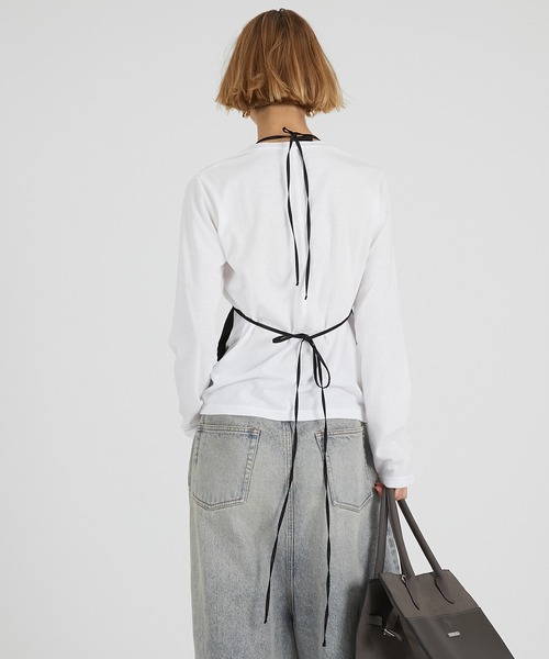 PRANK PROJECT(プランクプロジェクト)の「ランジェリーコンビトップ / Lingerie Combi Top(その他トップス・レディース・ホワイト/グレー/マルチ・FREE)」の14枚目の写真