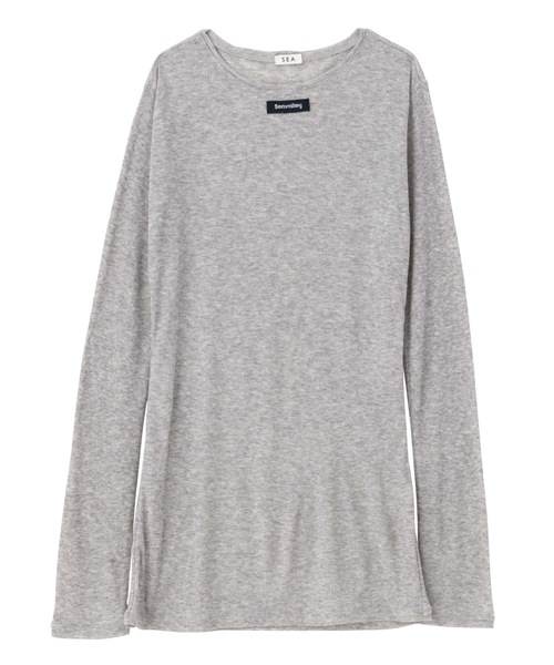 Seavalley シアーリブ L/S TEE（Tシャツ/カットソー）｜SEA（シー）の