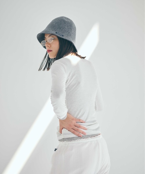 SEA シアーリブ　グレー Seavalley シアーリブ L/S TEE（Tシャツ/カットソー）｜SEA（シー）の