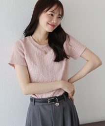 ぽこぽこジャガードTシャツ